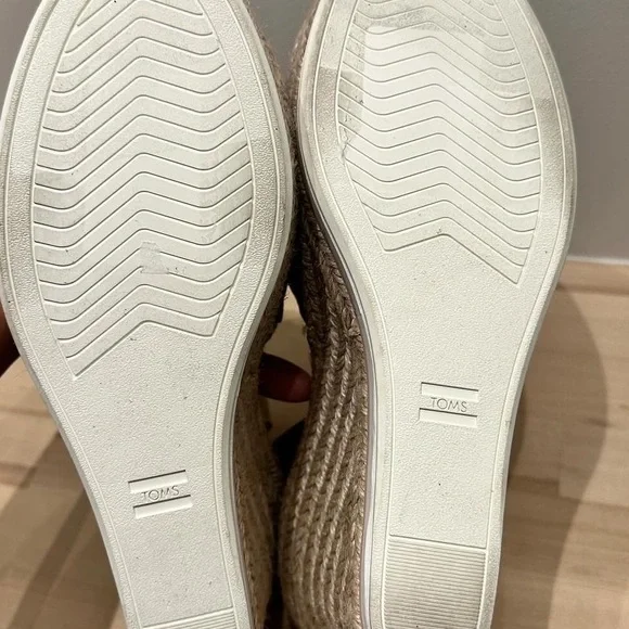 Toms Marisol Espadrille Wedge sz9.5 - Picture 4 of 4